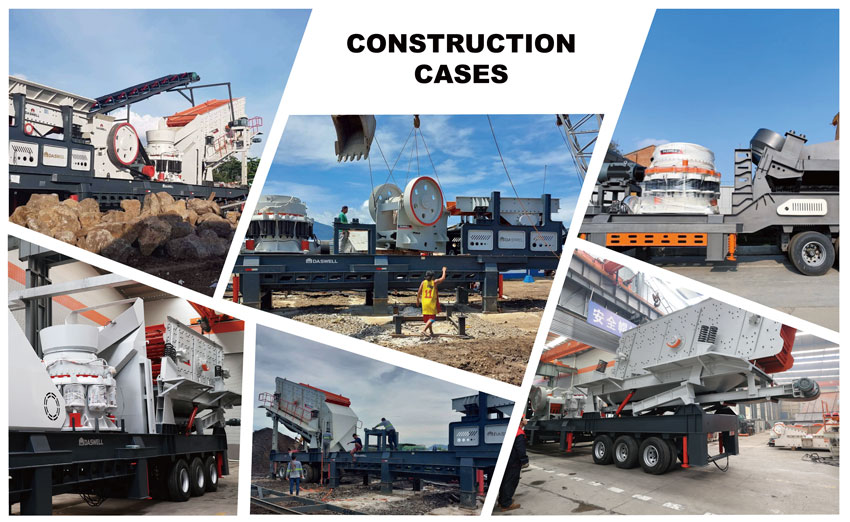 Mobile crushing plant 2 cases of mobile crushing plant