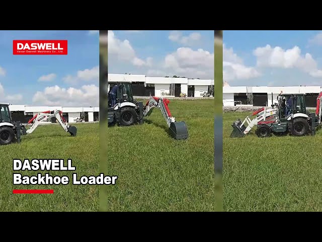 Daswell Backhoe Loader in Indonesia