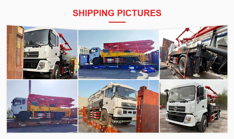 Daswell Cement Truck Boom Delivery Photos