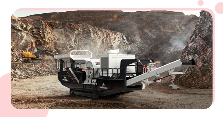 Daswell crawler type mobile crusher Daswell crawler type mobile crusher