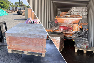 Wet shotcrete machine, grout mixer and grout pump to southeast asia 11 deliver wet shotcrete machine to Southeast Asia