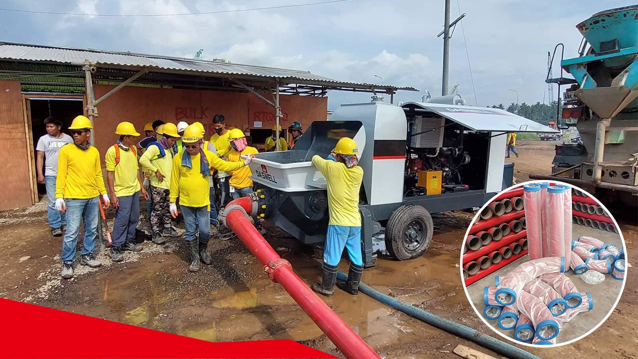 How to Install Concrete Pump Pipelines