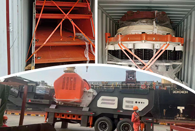 Mobile stone crushing plant and weight bridge to Africa