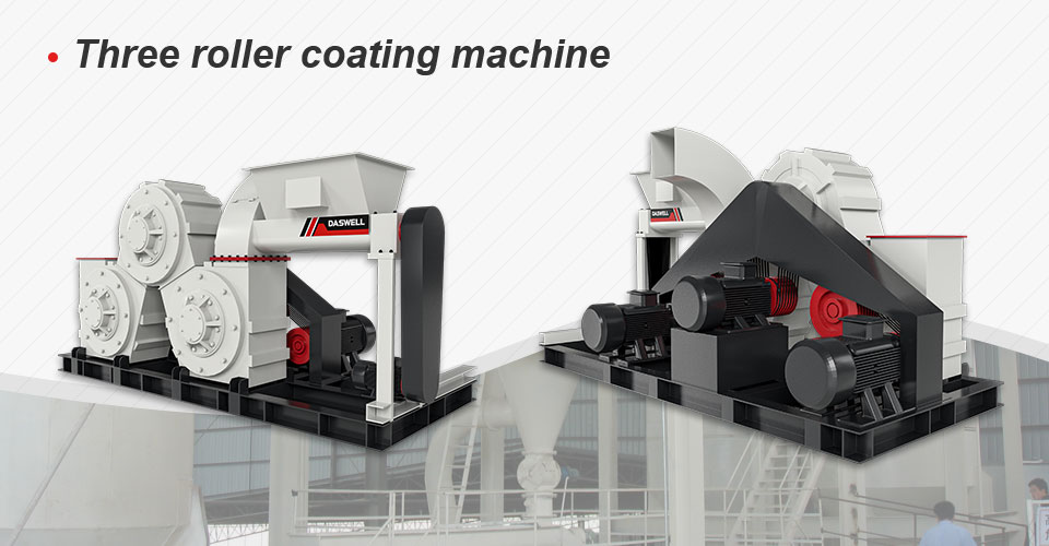 Three-roller modification machine three-roller modification machine