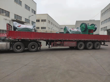 Daswell-mandíbula-trituradora-entregando Entrega de trituradora de mandíbulas Daswell