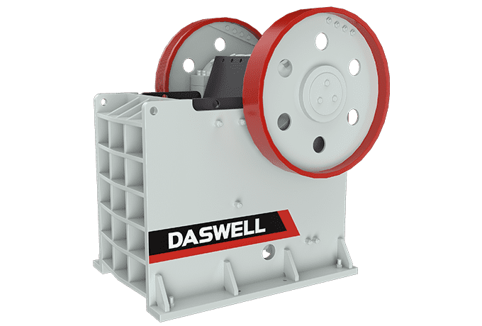 Jaw crusher 1 backhoe loader