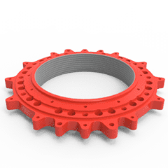 Spare parts 19 support sheath