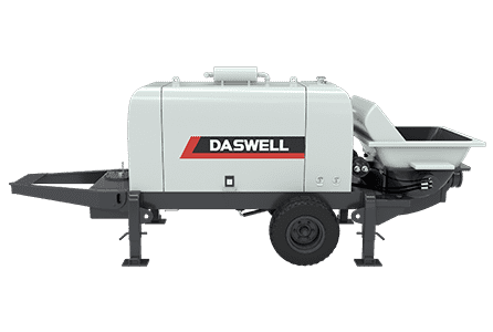 Bomba de hormigón para remolque Bomba de hormigón de remolque