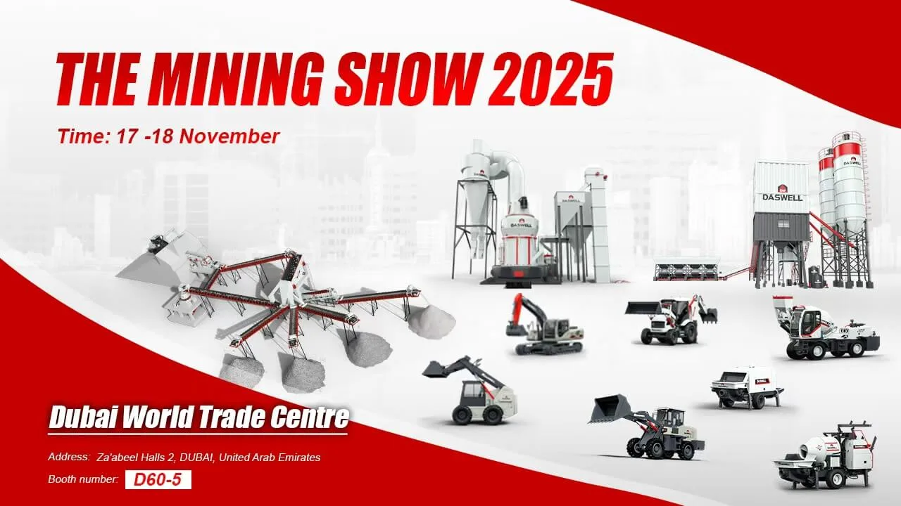 Daswell Attends The MINING SHOW 2025 in Dubai